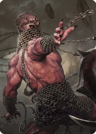 Chain Devil Art Card [Commander Legends: Battle for Baldur's Gate Art Series] | Silver Goblin