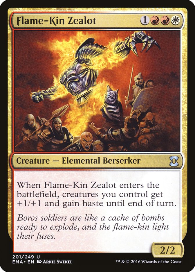 Flame-Kin Zealot [Eternal Masters] | Silver Goblin