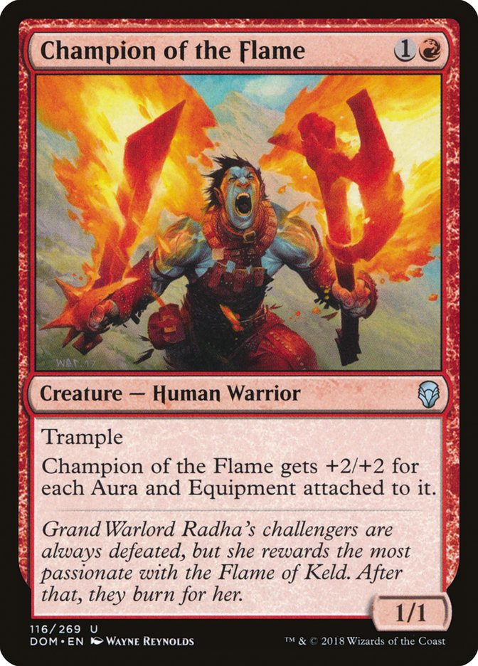 Champion of the Flame [Dominaria] | Silver Goblin
