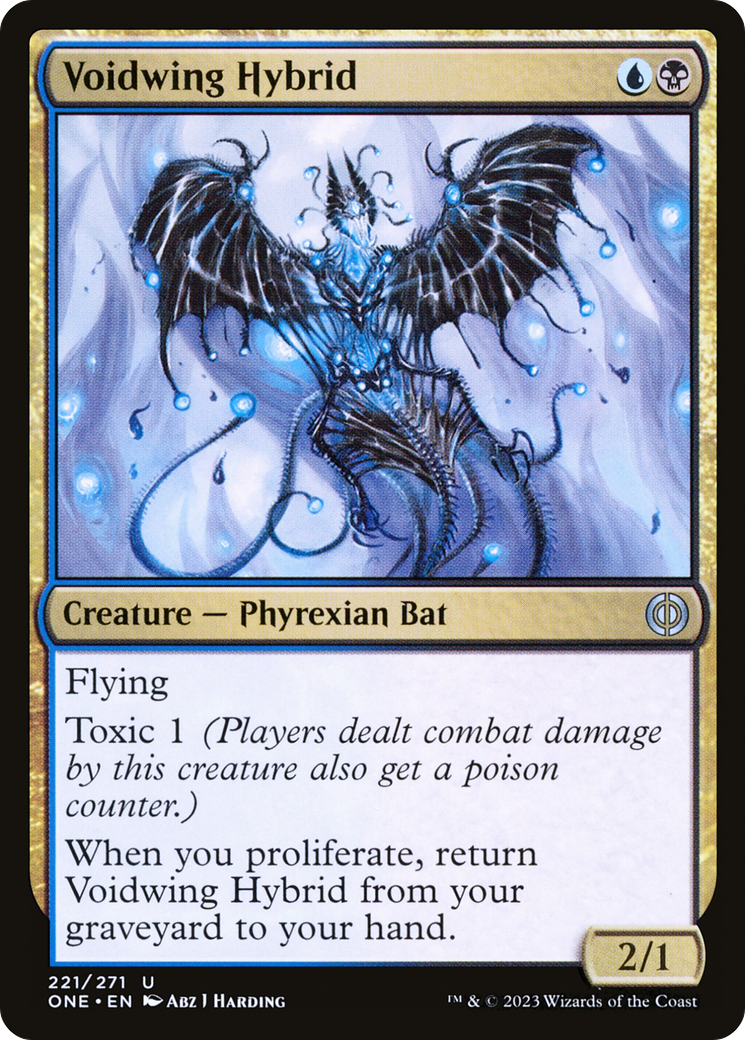 Voidwing Hybrid [Phyrexia: All Will Be One] | Silver Goblin
