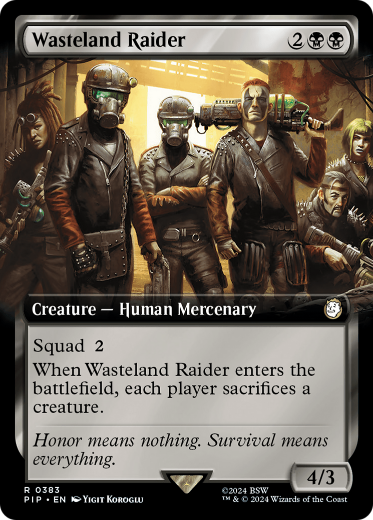 Wasteland Raider (Extended Art) [Fallout] | Silver Goblin