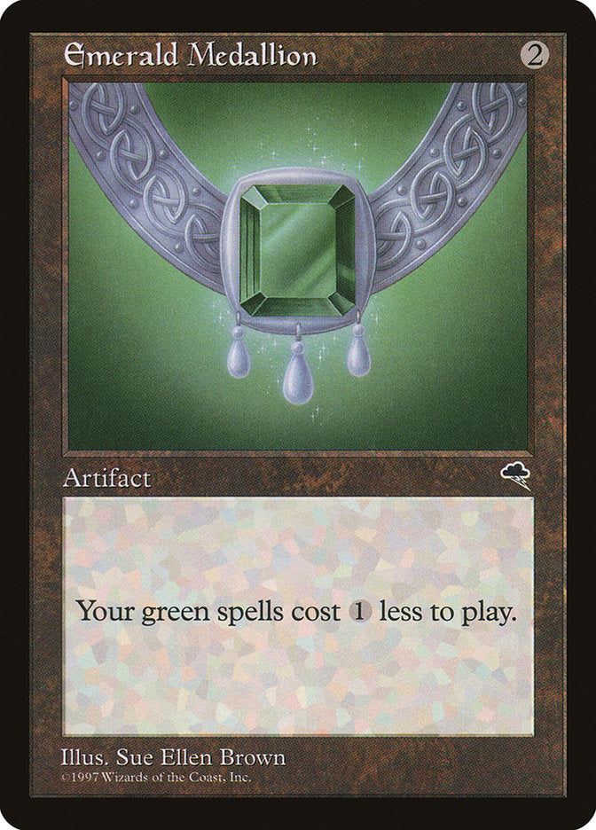 Emerald Medallion [Tempest] | Silver Goblin
