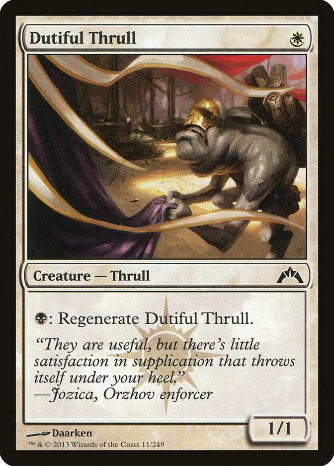Dutiful Thrull [Gatecrash] | Silver Goblin