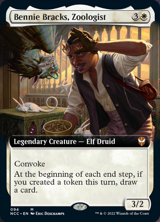 Bennie Bracks, Zoologist (Extended Art) [Streets of New Capenna Commander] | Silver Goblin