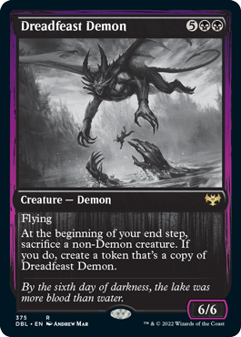 Dreadfeast Demon [Innistrad: Double Feature] | Silver Goblin