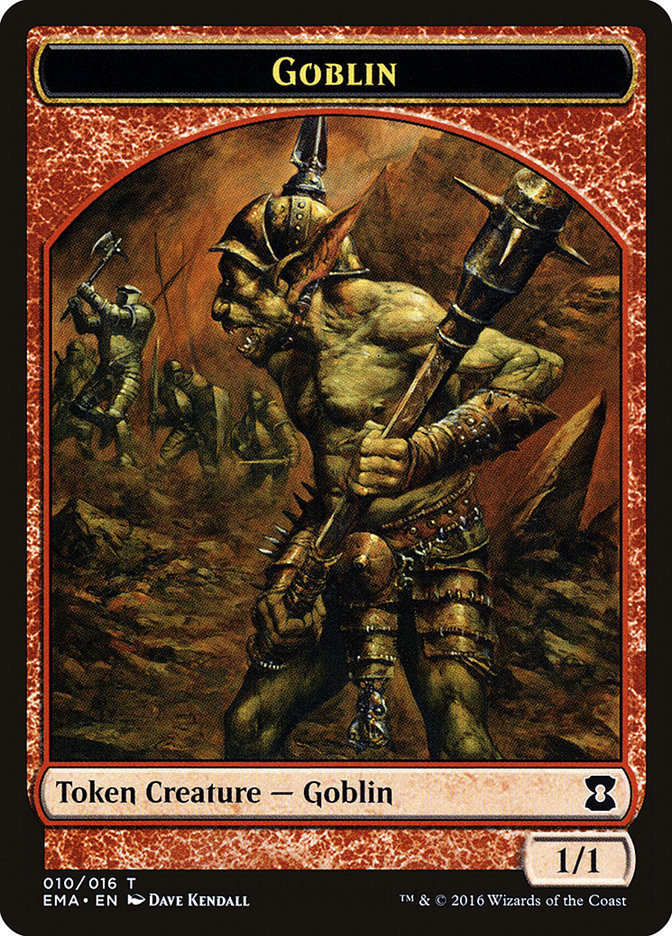 Goblin Token [Eternal Masters Tokens] | Silver Goblin