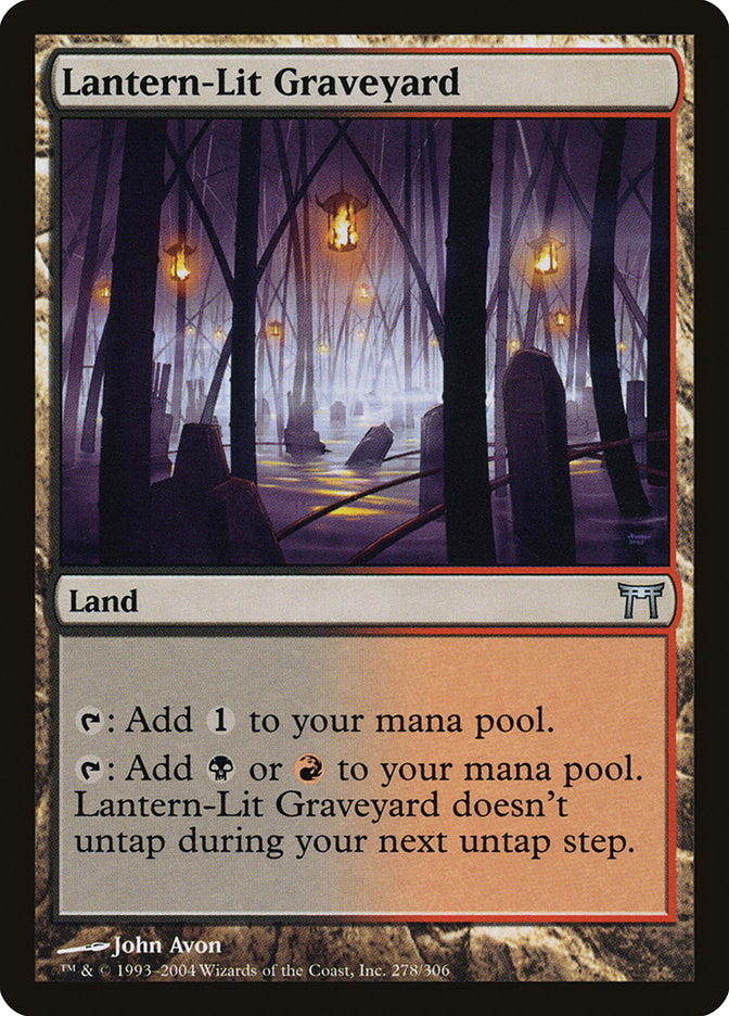 Lantern-Lit Graveyard [Champions of Kamigawa] | Silver Goblin