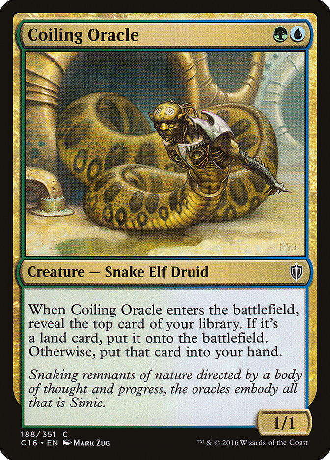 Coiling Oracle [Commander 2016] | Silver Goblin