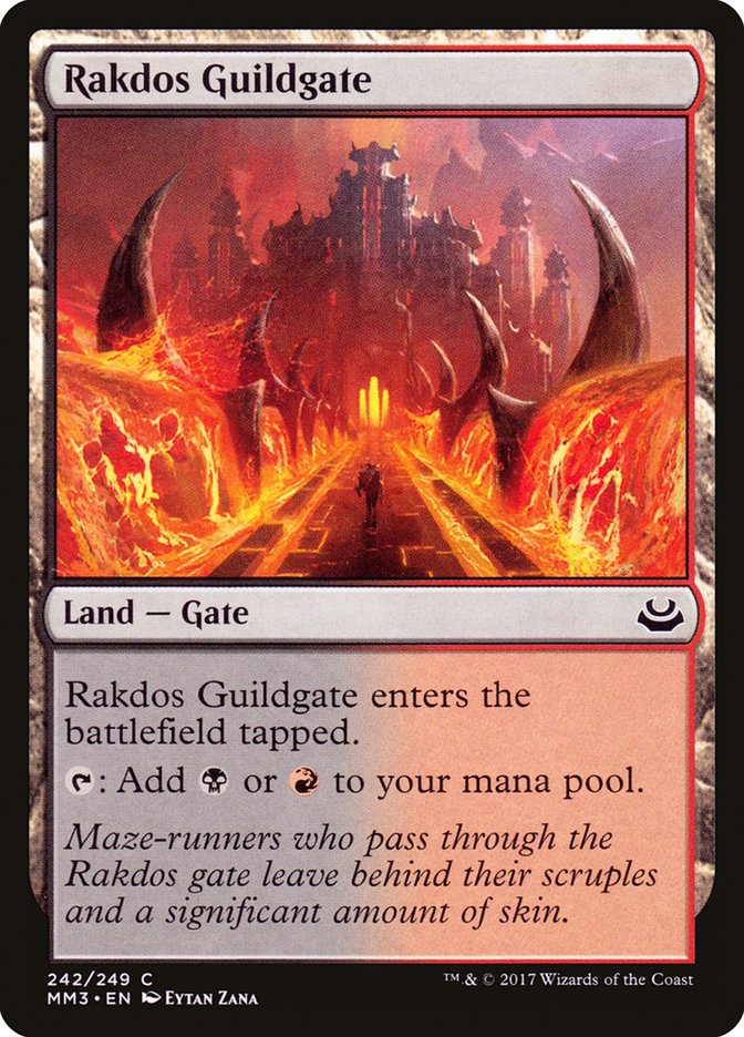 Rakdos Guildgate [Modern Masters 2017] | Silver Goblin