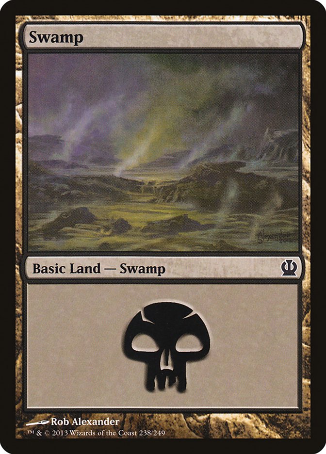 Swamp (238) [Theros] | Silver Goblin