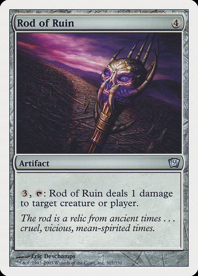 Rod of Ruin [Ninth Edition] | Silver Goblin