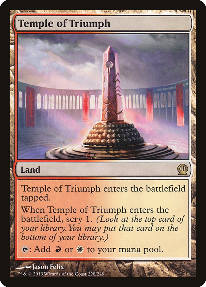 Temple of Triumph [Theros] | Silver Goblin