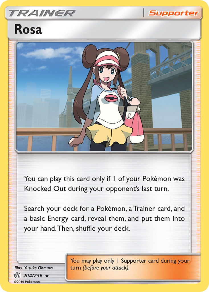 Rosa (204/236) [Sun & Moon: Cosmic Eclipse] | Silver Goblin