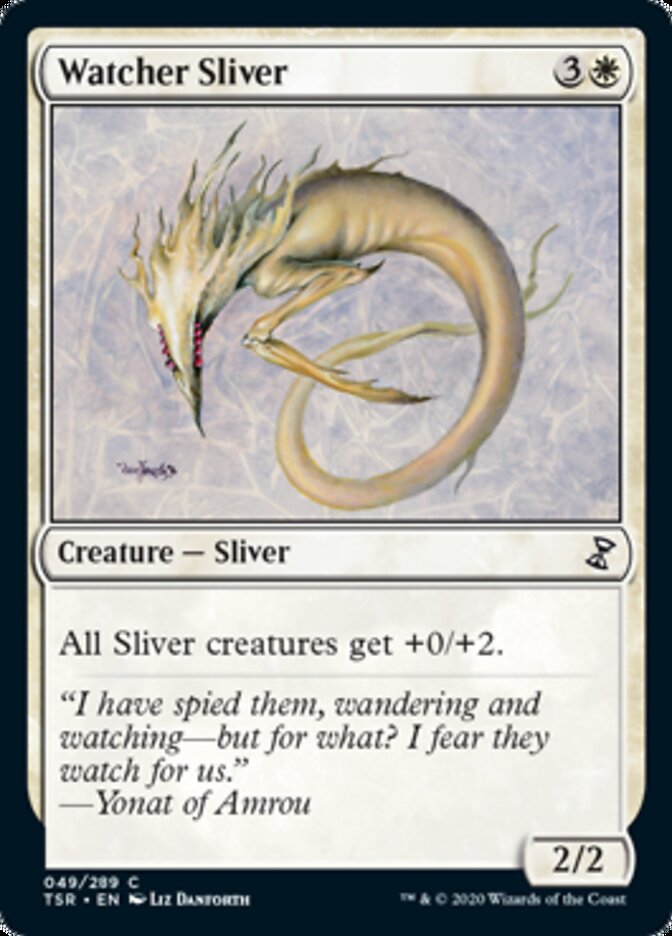 Watcher Sliver [Time Spiral Remastered] | Silver Goblin