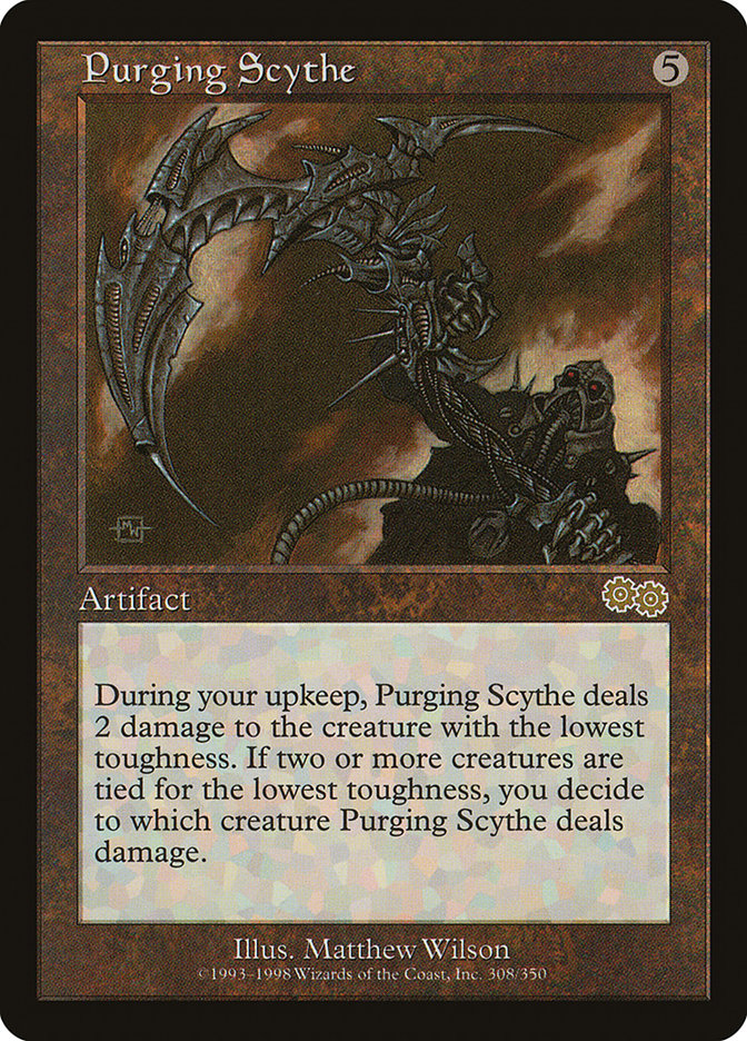 Purging Scythe [Urza's Saga] | Silver Goblin