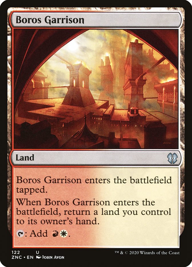 Boros Garrison [Zendikar Rising Commander] | Silver Goblin