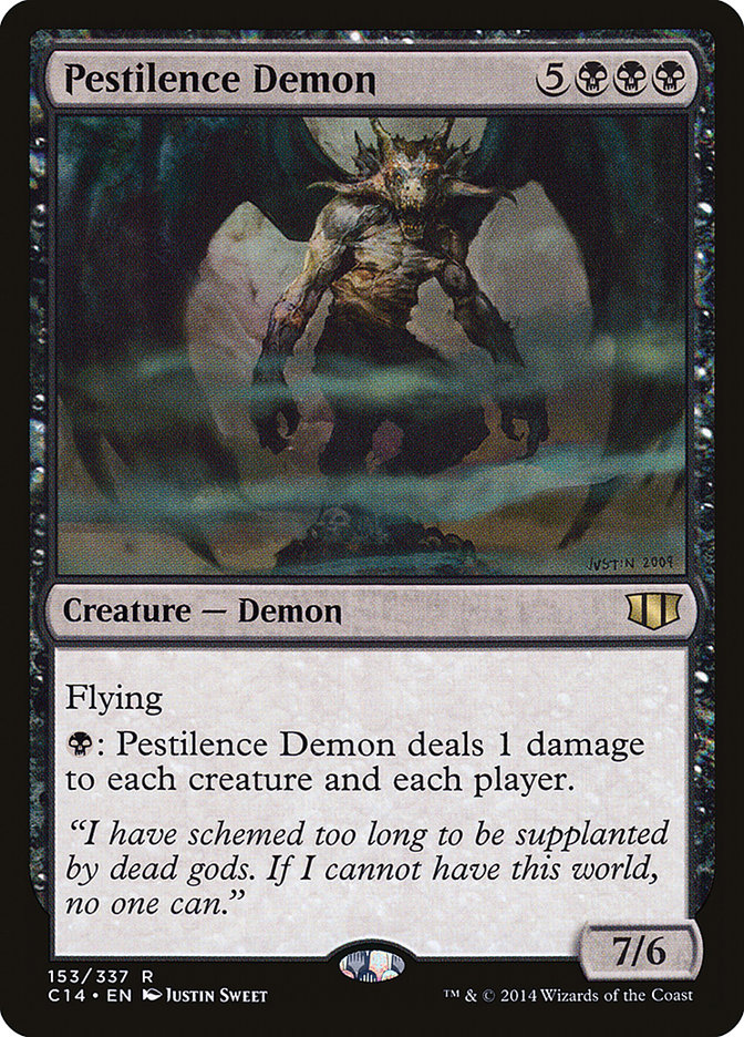 Pestilence Demon [Commander 2014] | Silver Goblin
