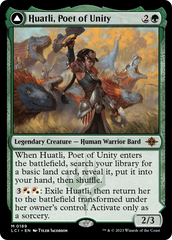 Huatli, Poet of Unity // Roar of the Fifth People [The Lost Caverns of Ixalan] | Silver Goblin