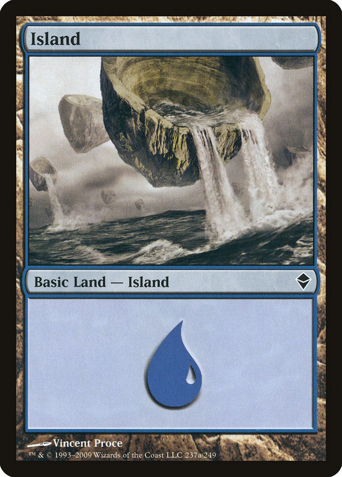 Island (237a) [Zendikar] | Silver Goblin