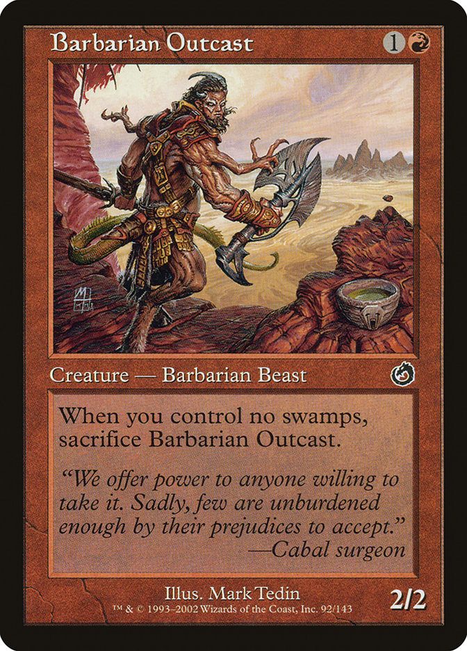 Barbarian Outcast [Torment] | Silver Goblin