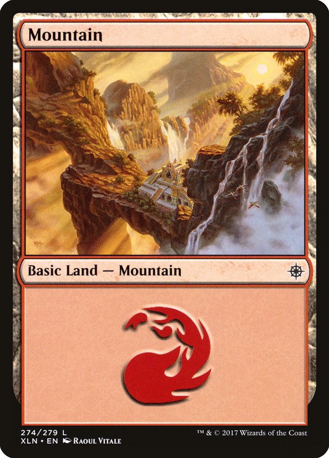 Mountain (274) [Ixalan] | Silver Goblin