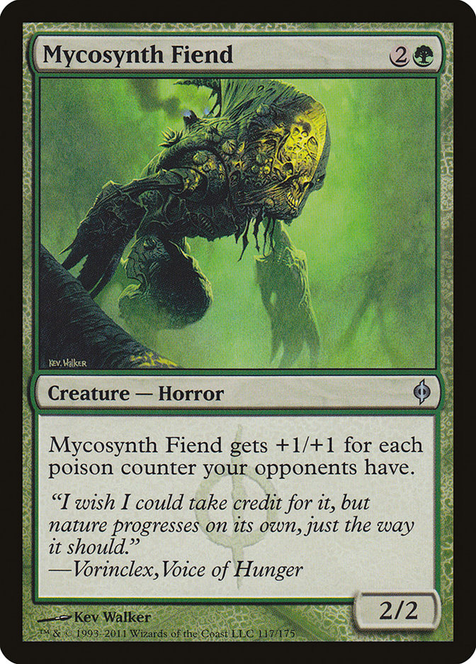 Mycosynth Fiend [New Phyrexia] | Silver Goblin