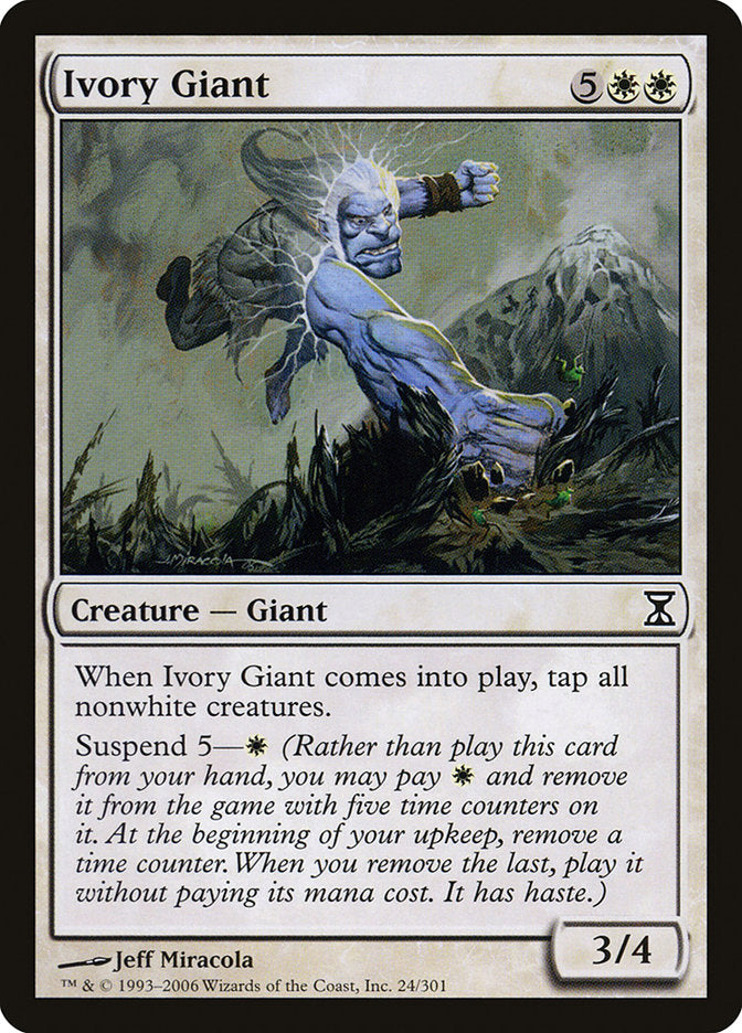 Ivory Giant [Time Spiral] | Silver Goblin