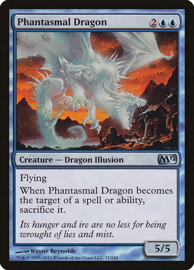 Phantasmal Dragon [Magic 2012] | Silver Goblin