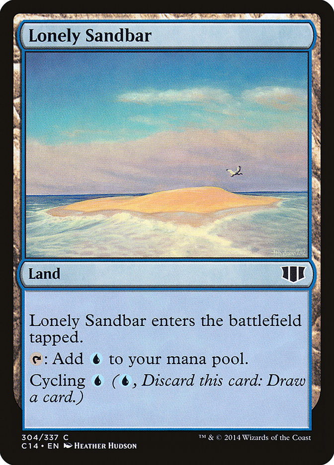 Lonely Sandbar [Commander 2014] | Silver Goblin
