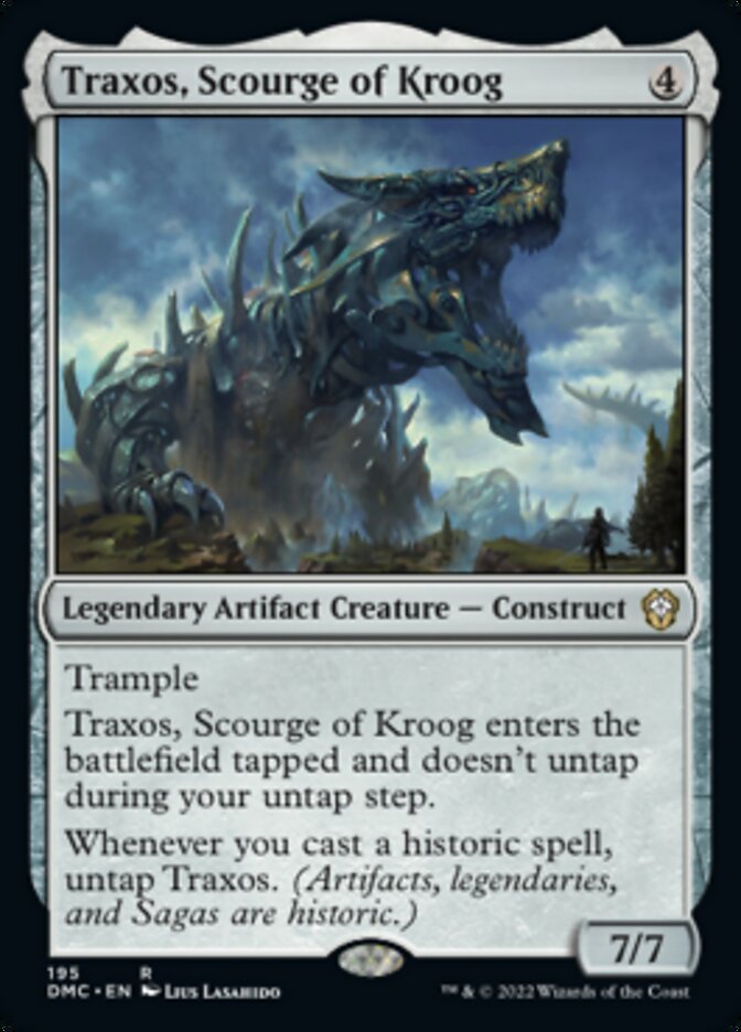Traxos, Scourge of Kroog [Dominaria United Commander] | Silver Goblin