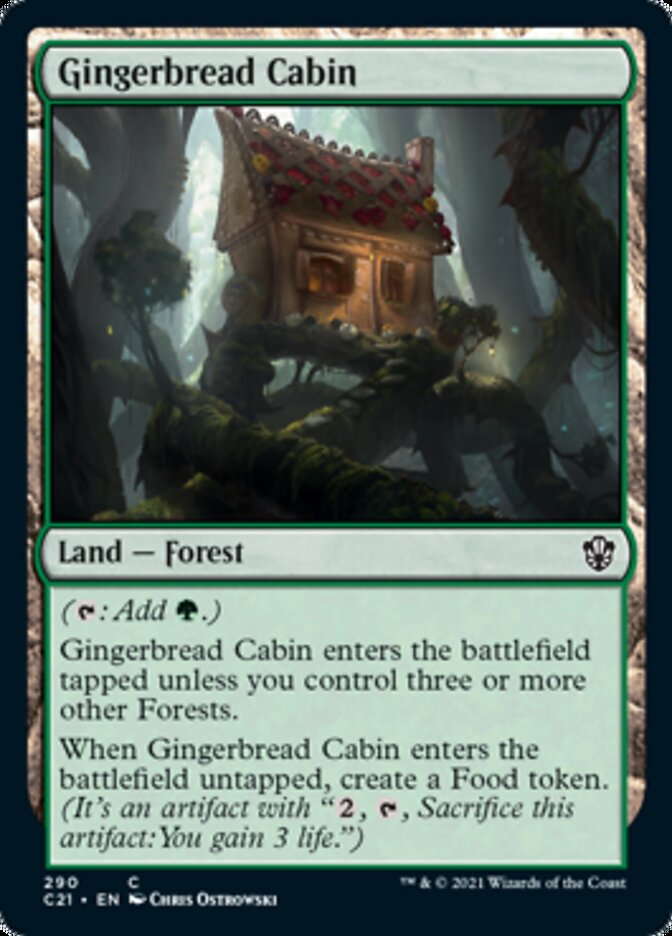 Gingerbread Cabin [Commander 2021] | Silver Goblin