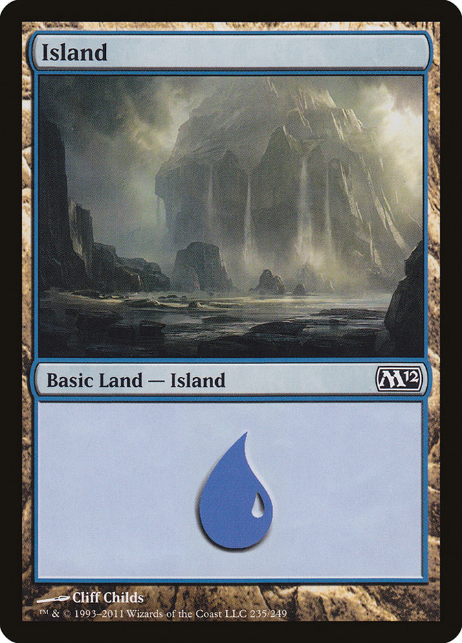 Island (235) [Magic 2012] | Silver Goblin