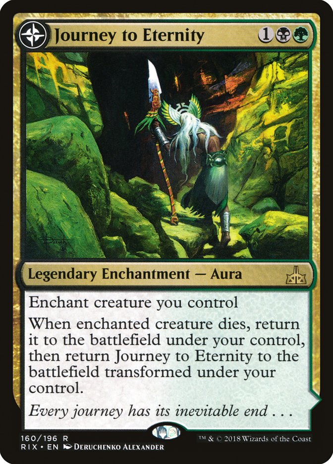 Journey to Eternity // Atzal, Cave of Eternity [Rivals of Ixalan] | Silver Goblin