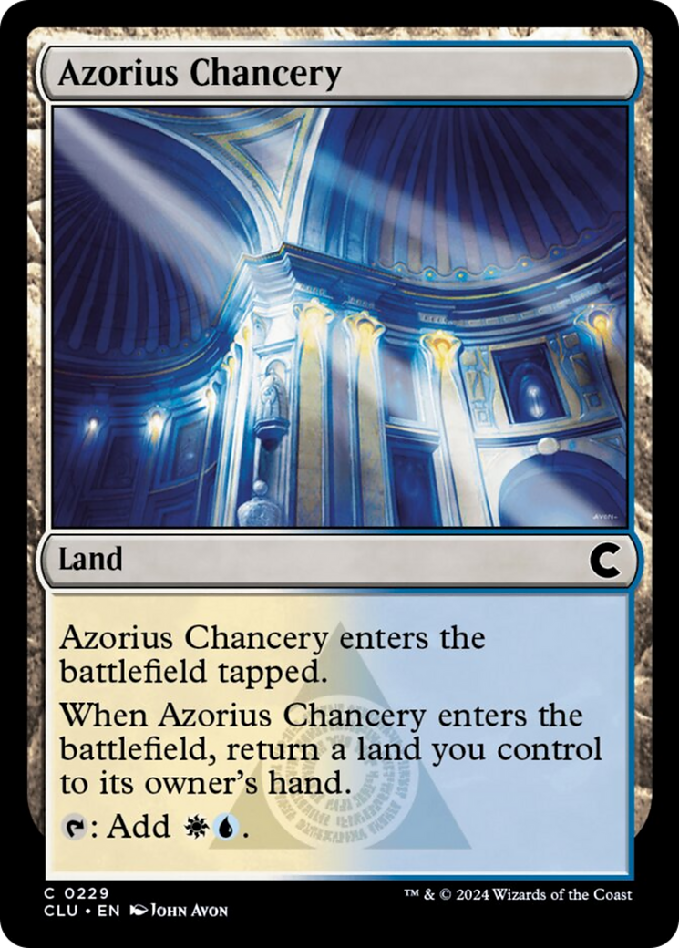 Azorius Chancery [Ravnica: Clue Edition] | Silver Goblin