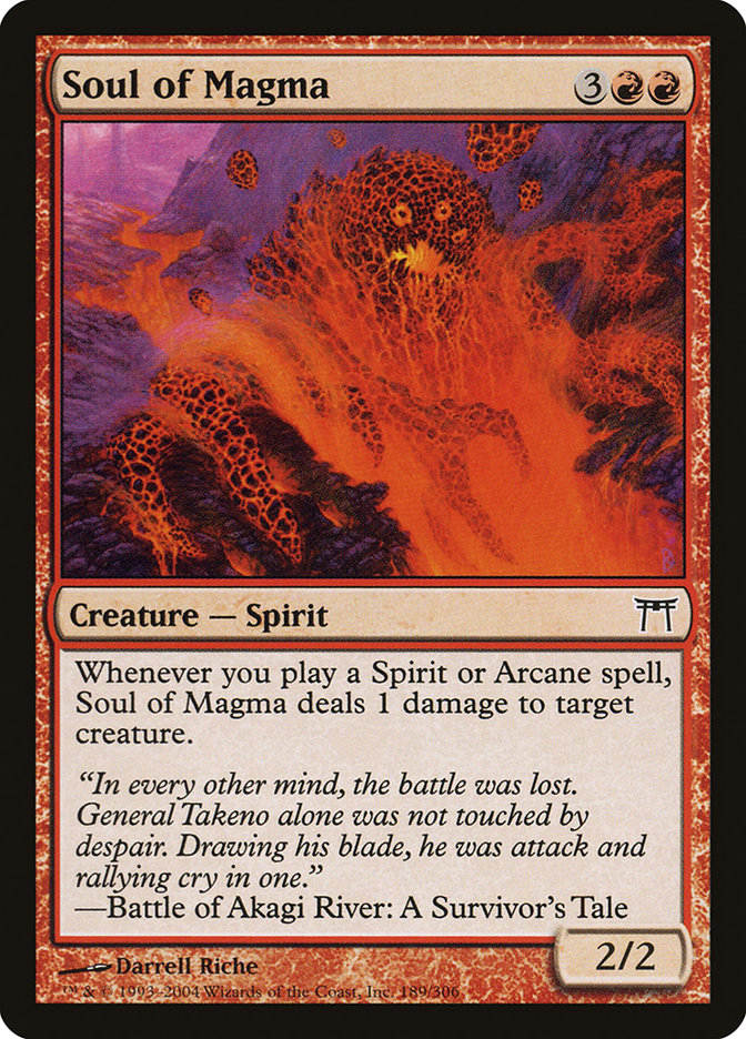 Soul of Magma [Champions of Kamigawa] | Silver Goblin