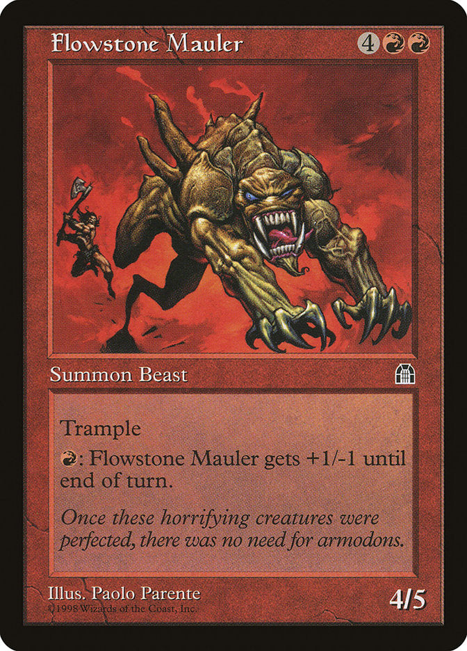 Flowstone Mauler [Stronghold] | Silver Goblin