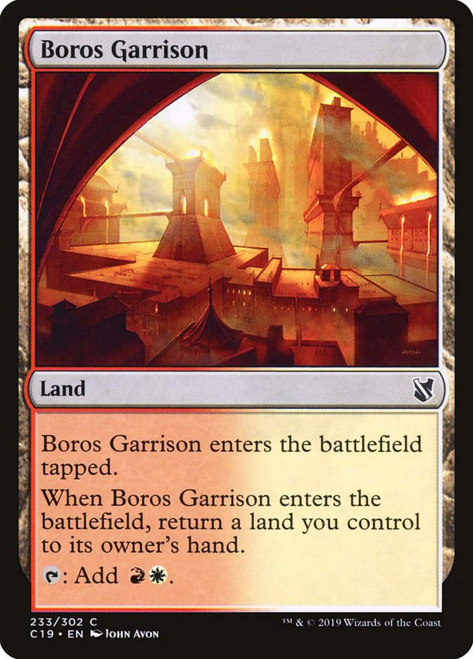 Boros Garrison [Commander 2019] | Silver Goblin
