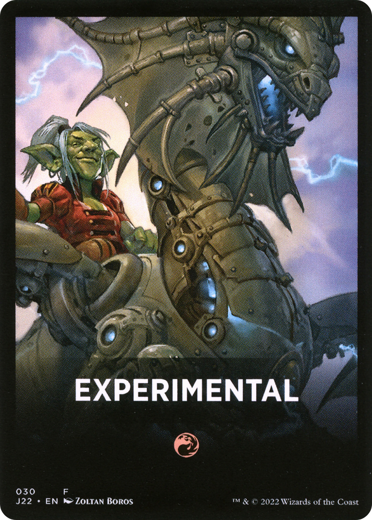 Experimental Theme Card [Jumpstart 2022 Front Cards] | Silver Goblin