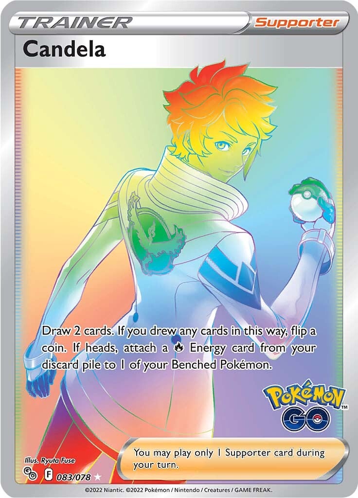 Candela (083/078) [Pokémon GO] | Silver Goblin