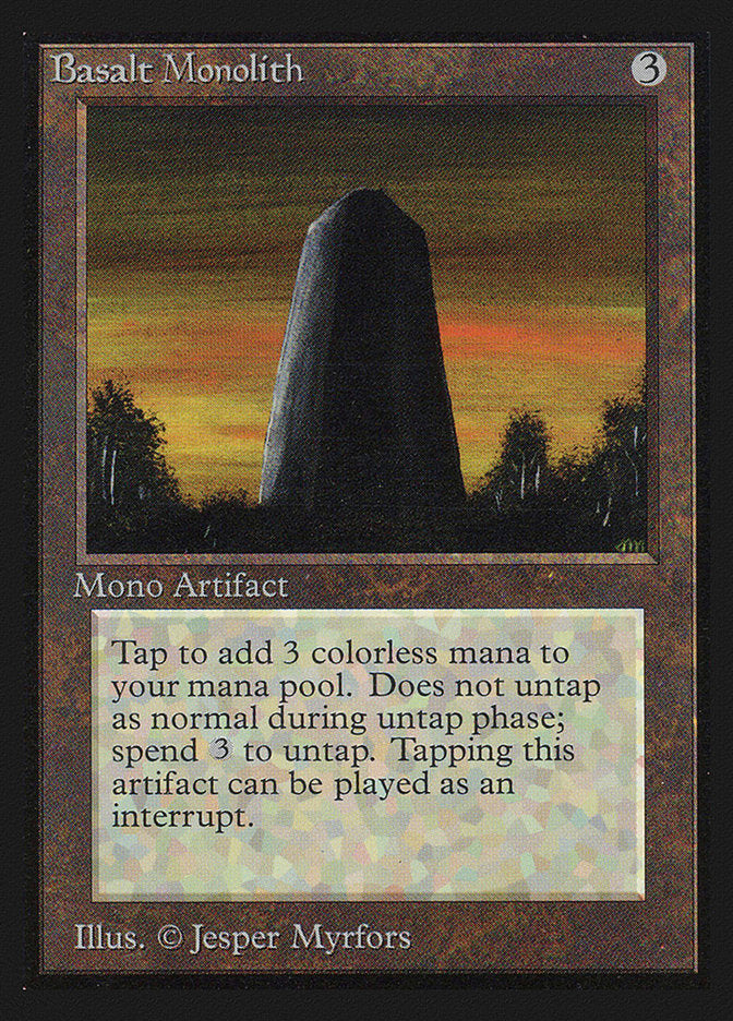 Basalt Monolith [Collectors' Edition] | Silver Goblin