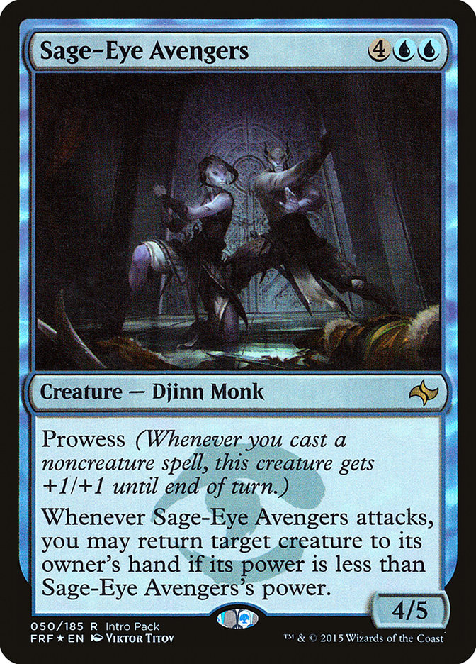 Sage-Eye Avengers (Intro Pack) [Fate Reforged Promos] | Silver Goblin