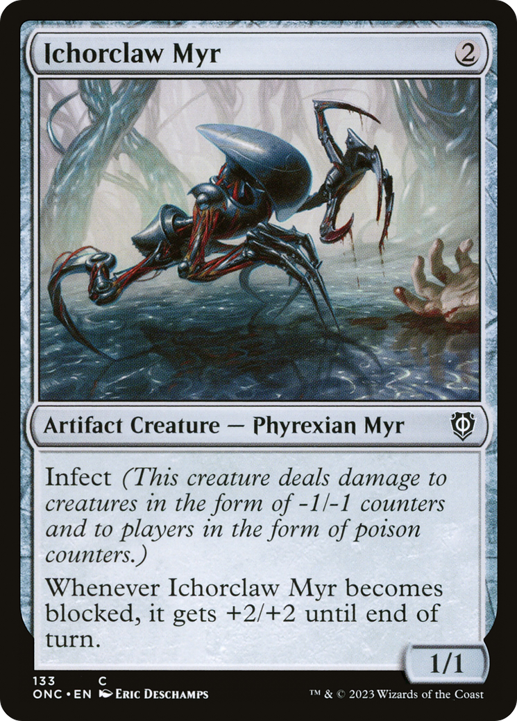 Ichorclaw Myr [Phyrexia: All Will Be One Commander] | Silver Goblin