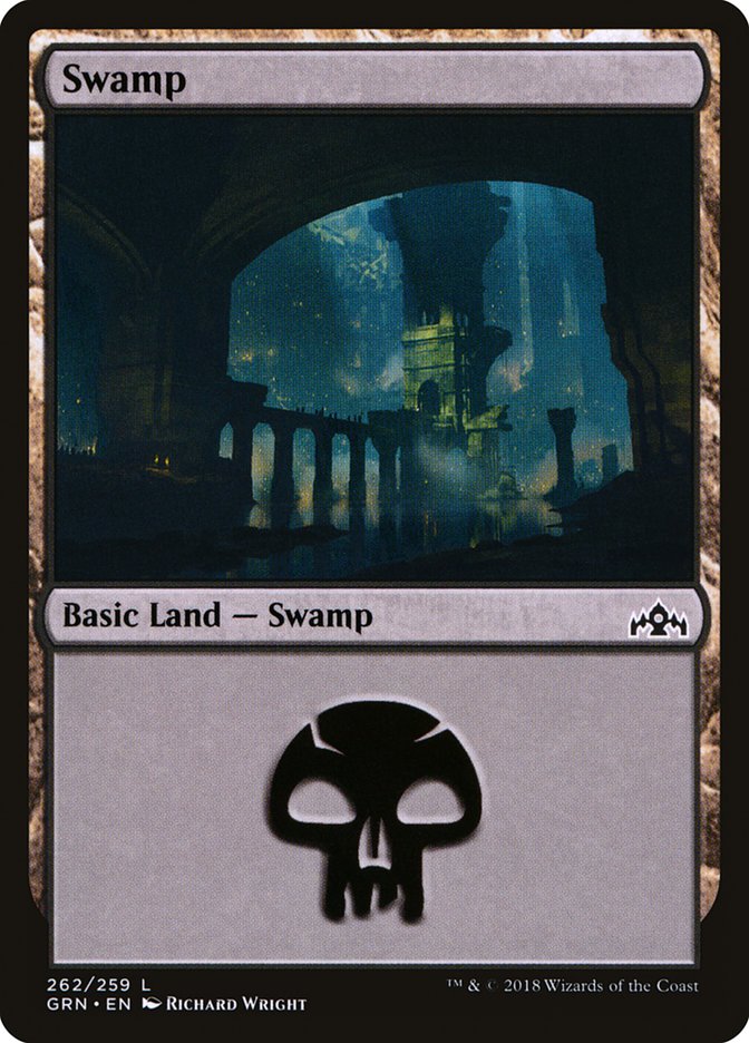 Swamp (262) [Guilds of Ravnica] | Silver Goblin