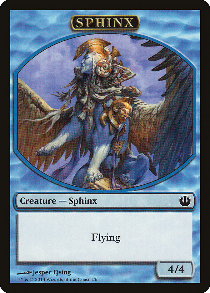 Sphinx Token [Journey into Nyx Tokens] | Silver Goblin