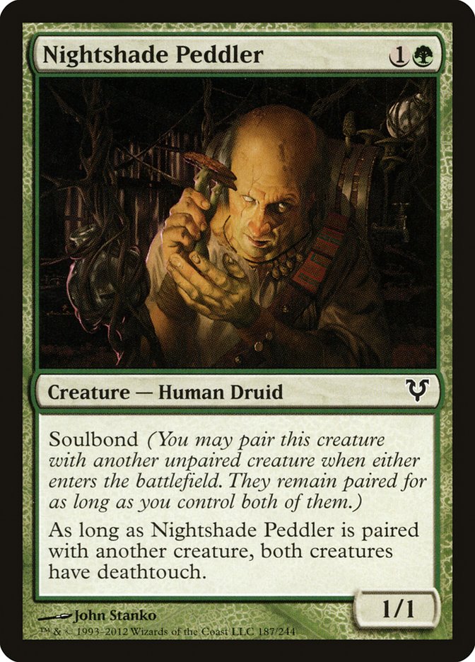 Nightshade Peddler [Avacyn Restored] | Silver Goblin