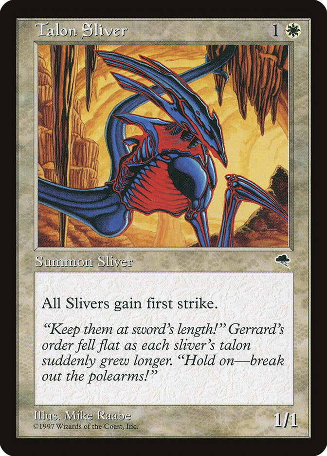 Talon Sliver [Tempest] | Silver Goblin