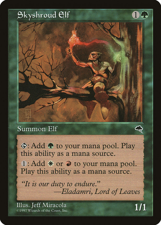 Skyshroud Elf [Tempest] | Silver Goblin