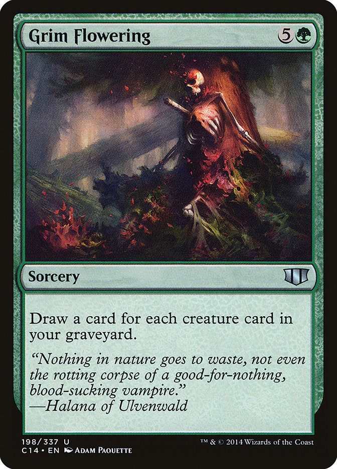 Grim Flowering [Commander 2014] | Silver Goblin