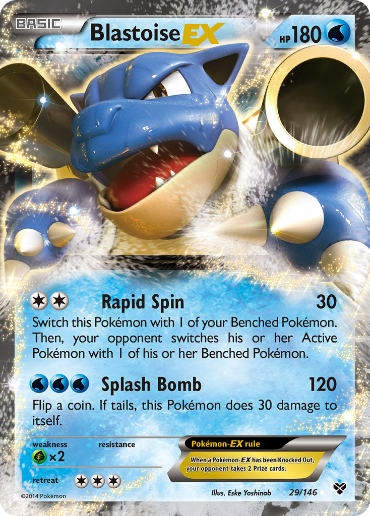 Blastoise EX (29/146) [XY: Base Set] | Silver Goblin