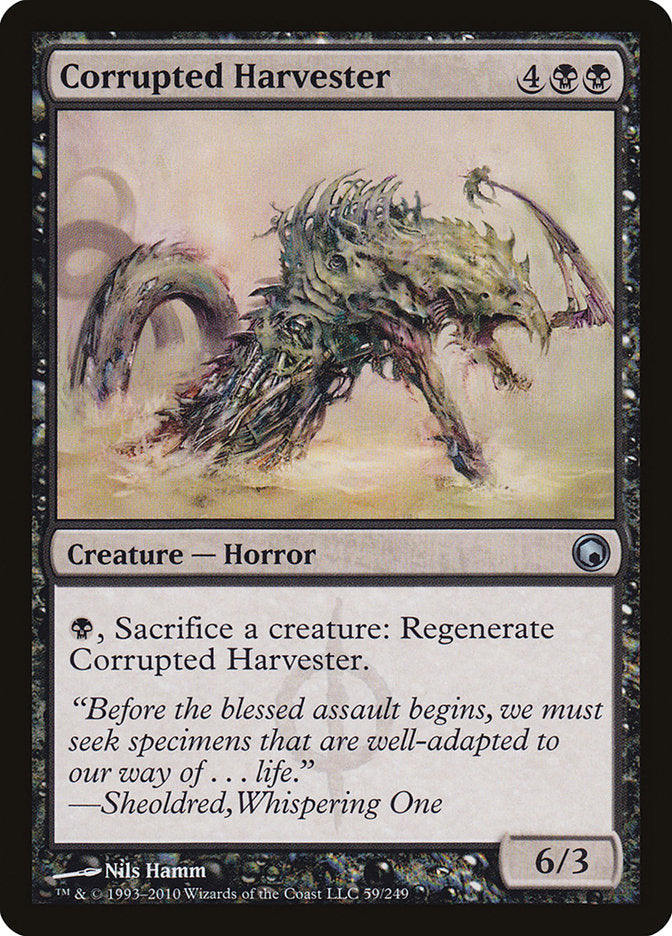 Corrupted Harvester [Scars of Mirrodin] | Silver Goblin